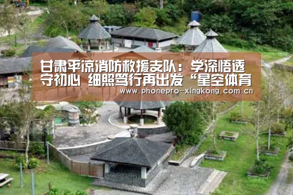 甘肃平凉消防救援支队:学深悟透守初心 细照笃行再出发“星空体育入口”(图1) 星空体育官网