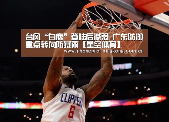 台风“白鹿”登陆后减弱 广东防御重点转向防暴雨【星空体育】(图1) 星空体育入口